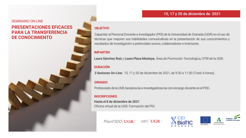 Presentaciones Eficaces Cartel Seminario Presentaciones Eficaces